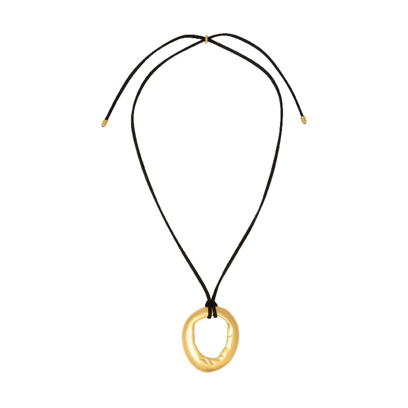 layered pendant necklaces for women-BLACK MINI