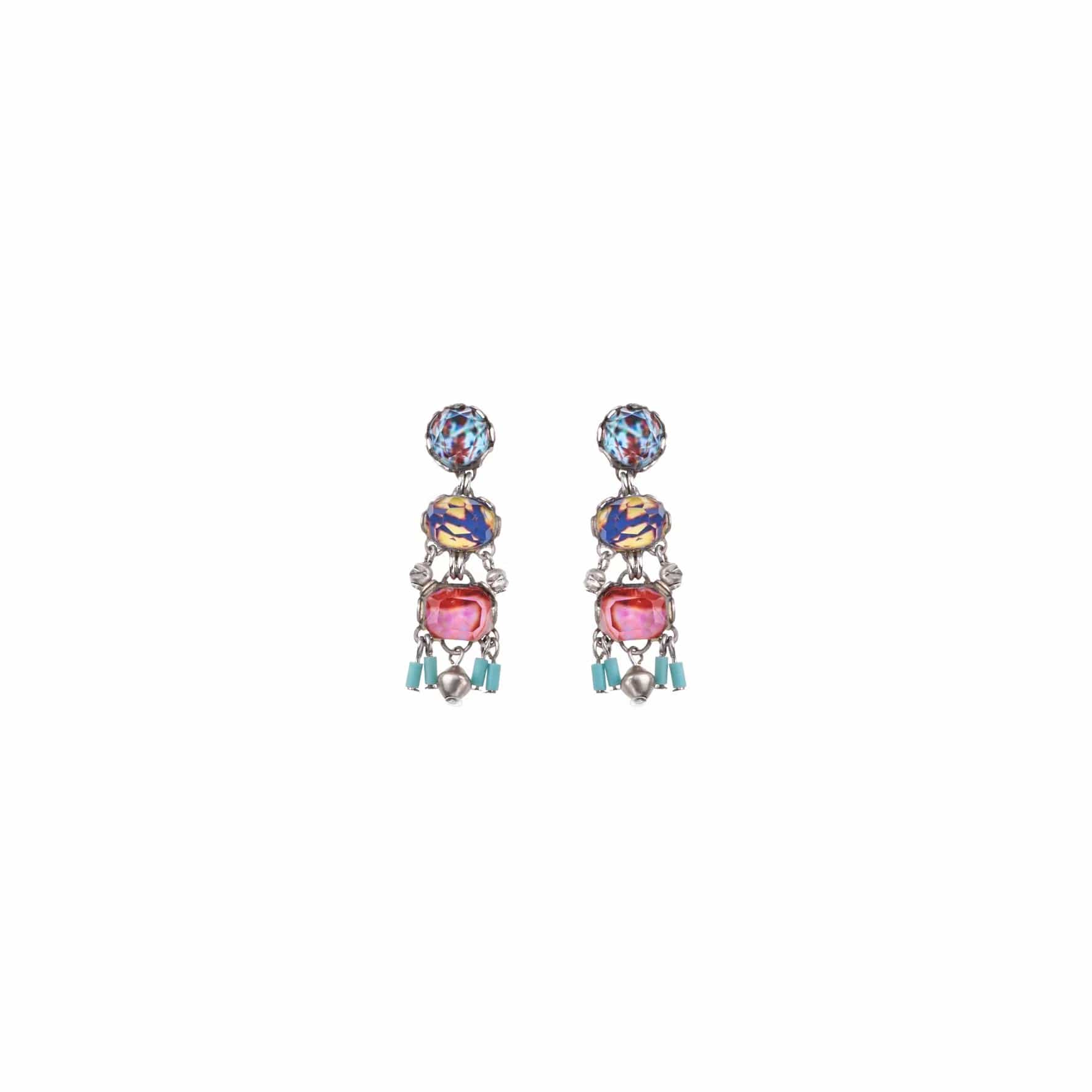 classic gemstone earrings for women-Carnival Earrings