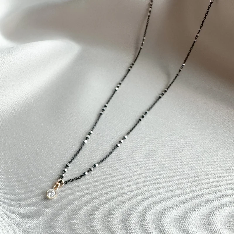 engraved necklaces for women-Star Lux Necklace