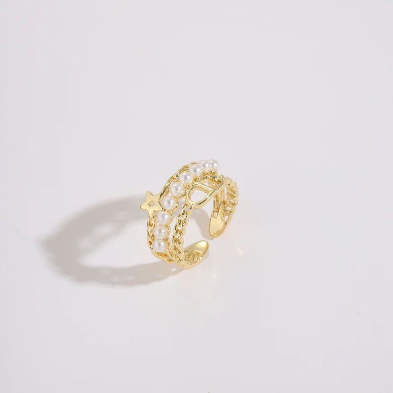 Japanese Three-Layer Ring