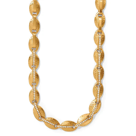 small gold necklaces for women-Brighton | Meridian Orbit Collar Necklace