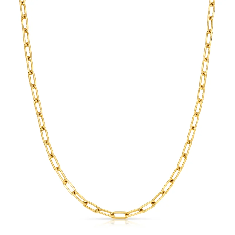 double-strand necklaces for women-Bold Link Chain