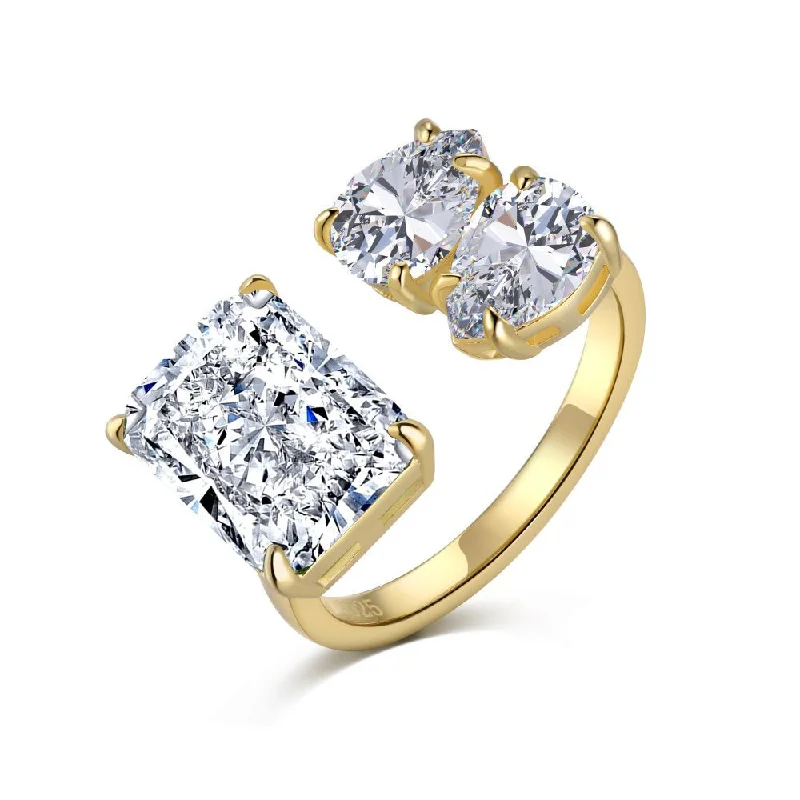 (Gold White Diamond) Dy120607-S-G-WH