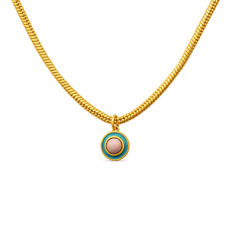 everyday necklaces for women-Blue Grotto Pendant Necklace