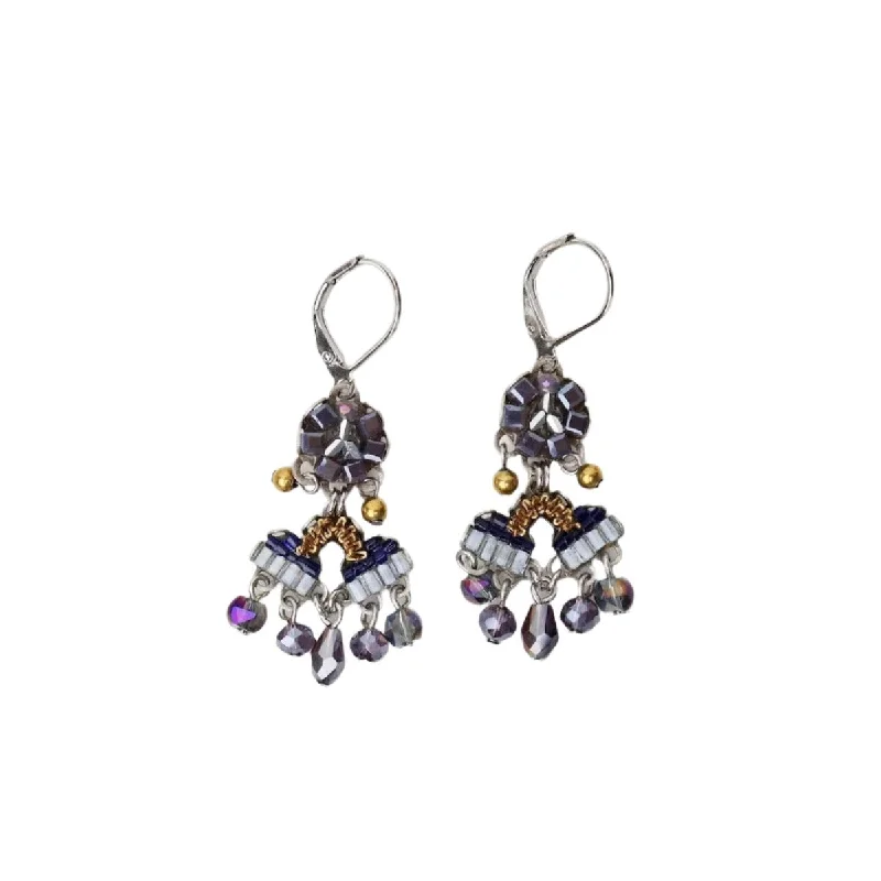 luxury hoop earrings for women-Mystical Grape Earrings