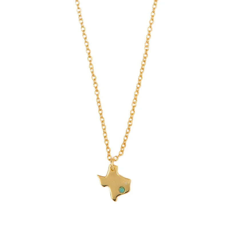 hand-crafted necklaces for women-Texas Strong Necklace