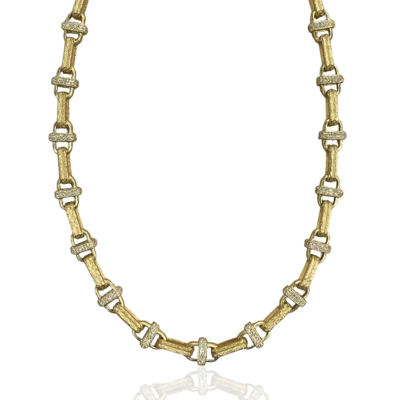 small gold necklaces for women-GOLD COSTA NECKLACE