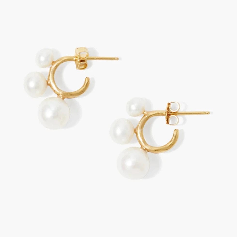 dainty earrings for women-Penelope Earrings Gold