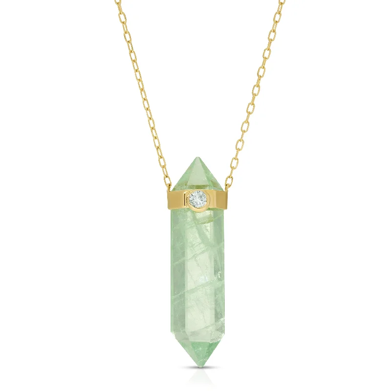 bright gold necklaces for women-The In Flow Retreat Necklace