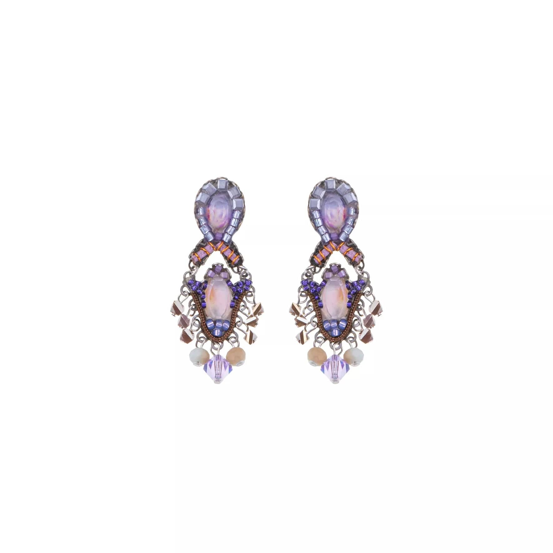 luxurious diamond stud earrings for women-Plum Blossom Earrings