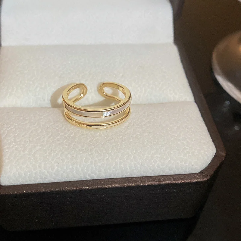 32# Ring-Golden Double Layer (Real Gold Plating)..