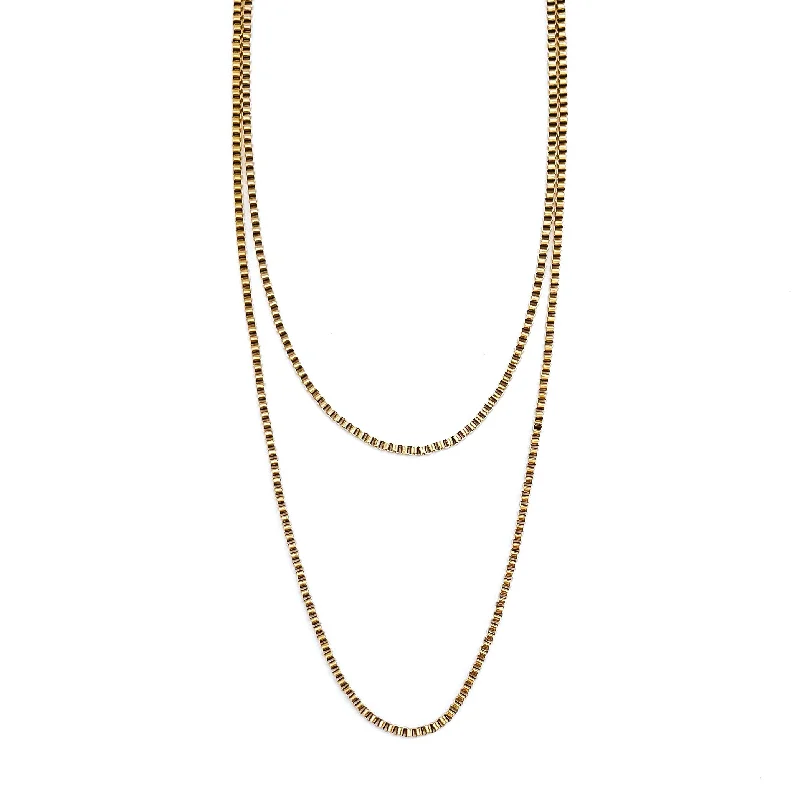 statement gemstone necklaces for women-Mittie Gold Chain Necklace || Choose Length