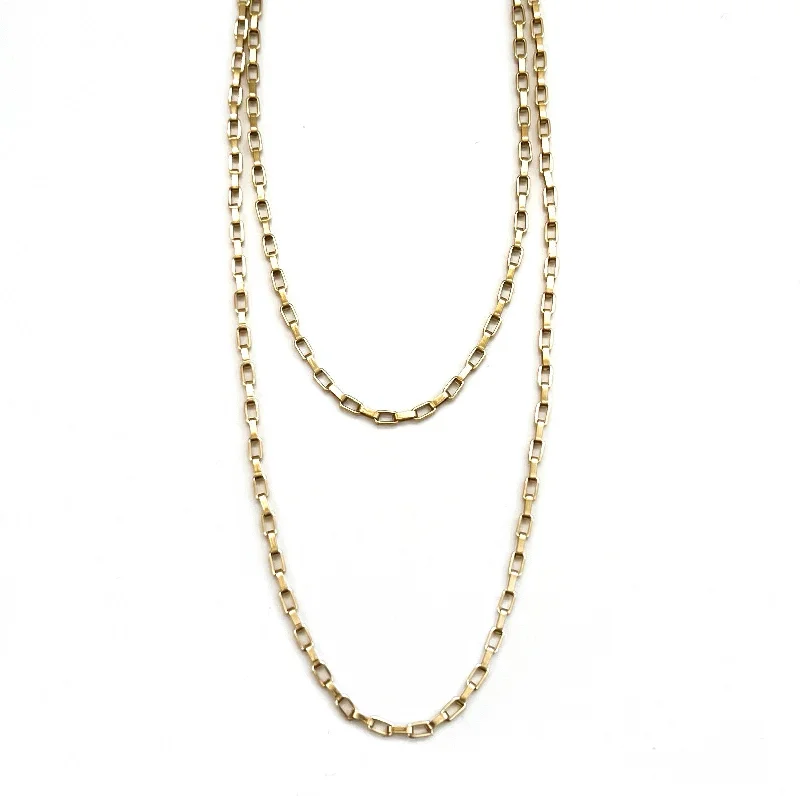 minimalist charm necklaces for women-Adeline Gold Chain Necklace || Choose Length