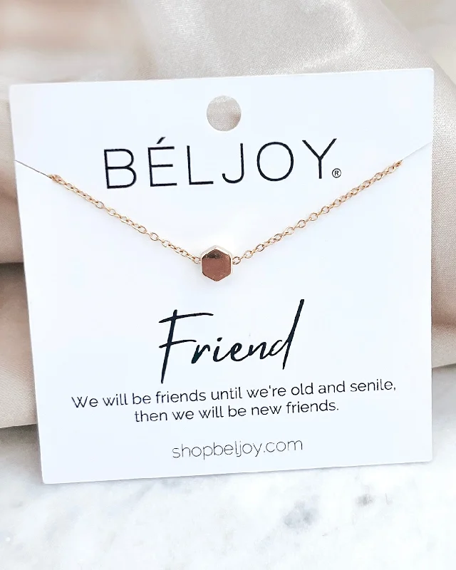 trendy necklaces for women-Friend Gift Necklace 06