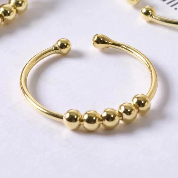 Gold 5 Beads (1.2 Lines)