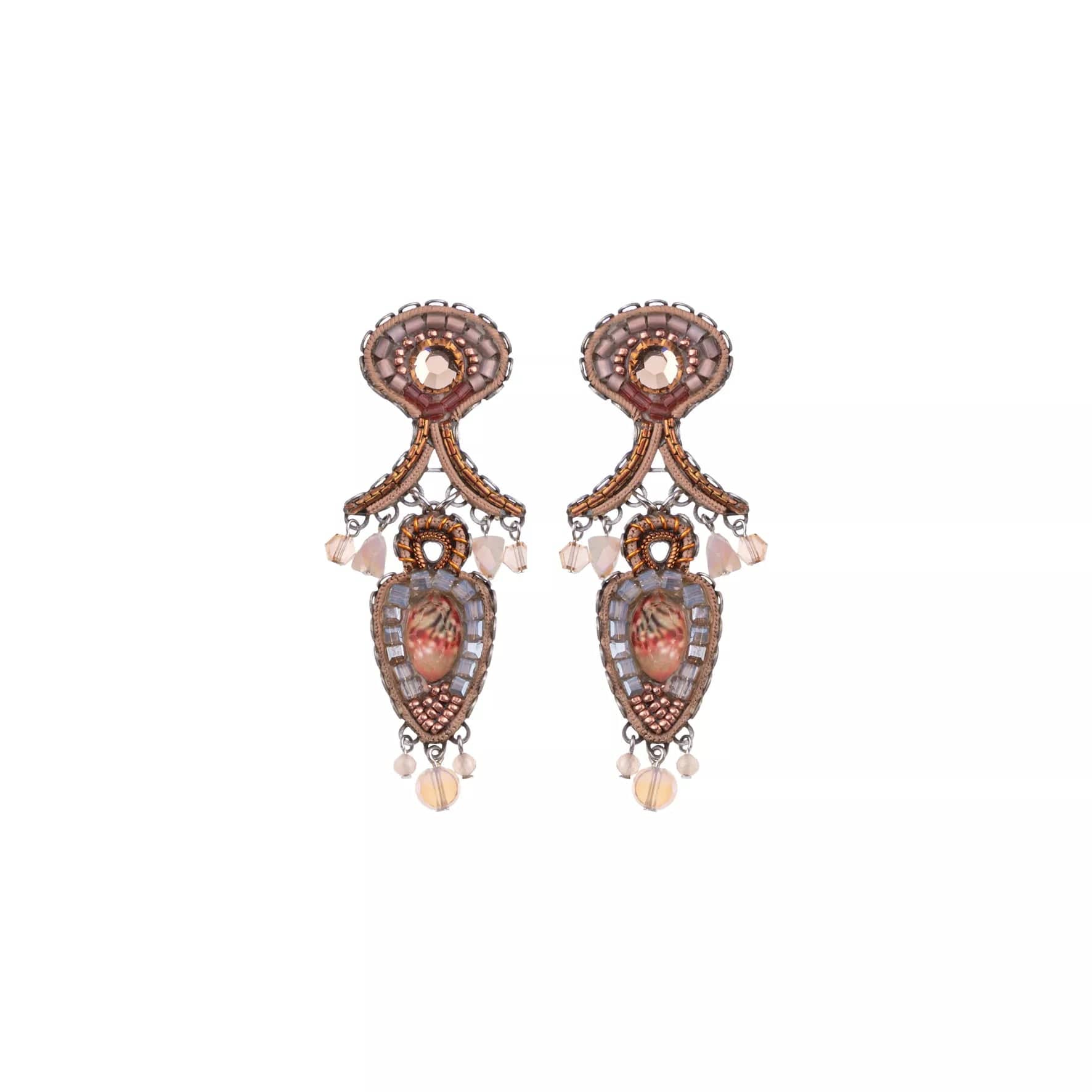 trendy statement earrings for women-Stylish Wedding Chandelier Earrings