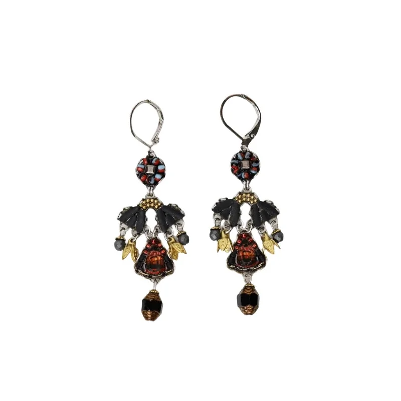 trendy gemstone earrings for women-Tiger Eye Earrings