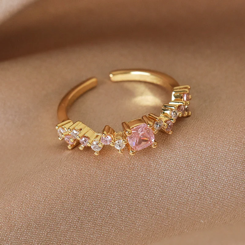 1# 24814a Wicker Pink Zirconium (Champagne Gold)