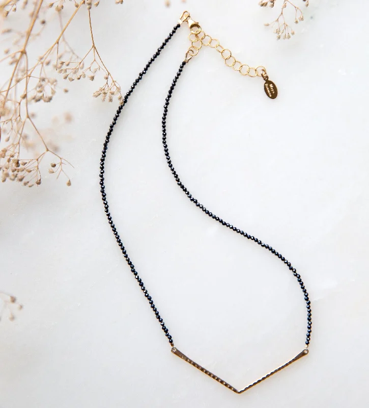 minimalist necklaces for women-V Lux necklace