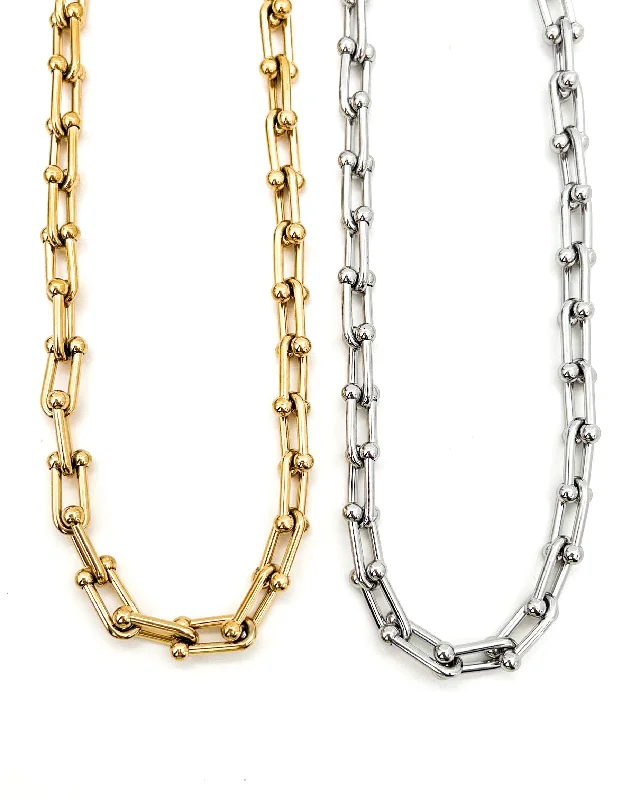 layered necklaces for women-Lianna Chain Necklace || Choose Color