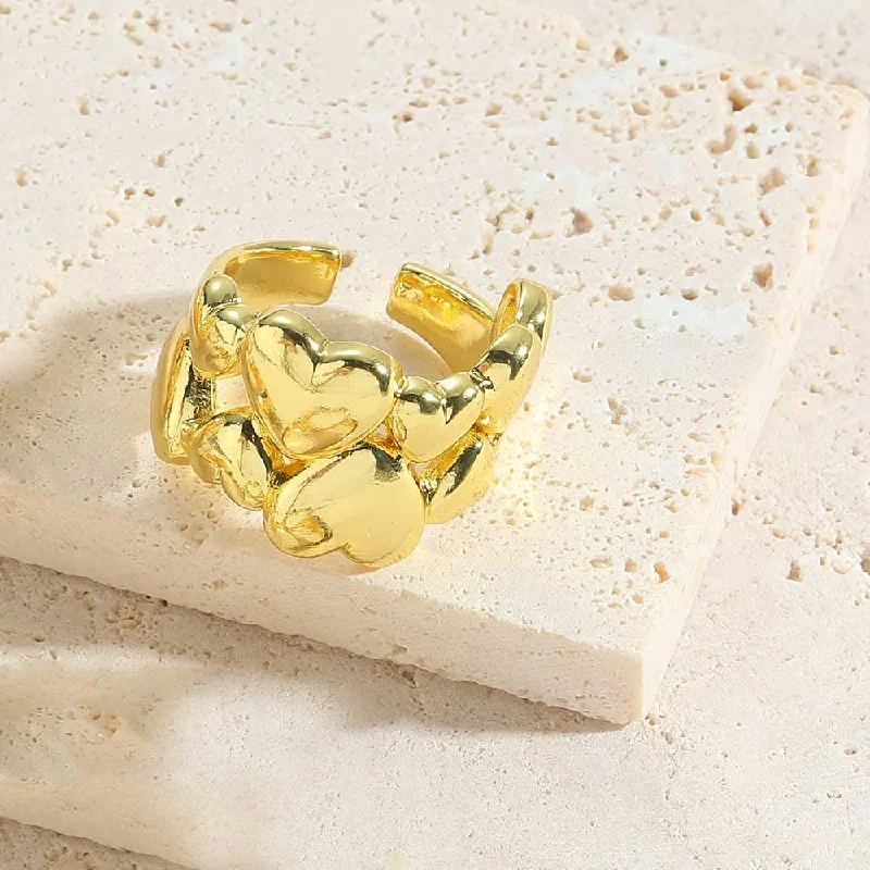 Love heart-shaped ring-1