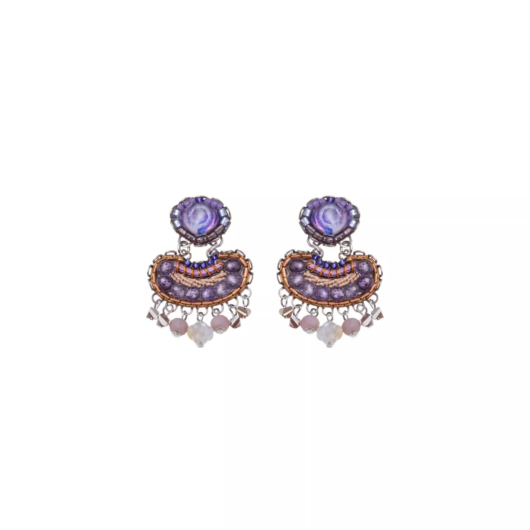 radiant drop earrings for women-Plum Blossom Earrings