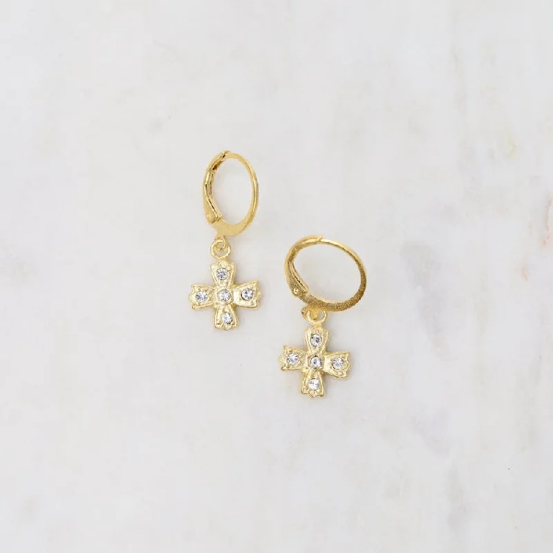 sterling silver earrings for women-Petal Earrings