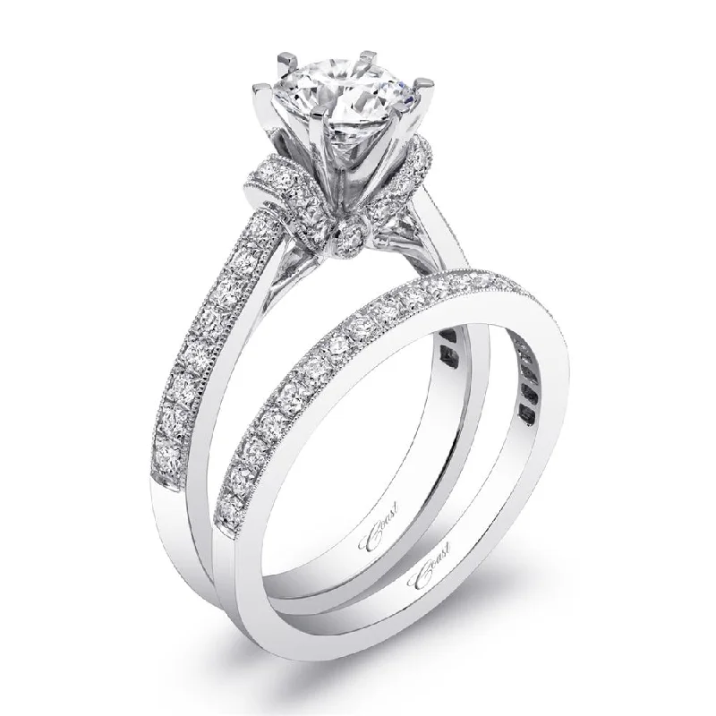 engagement rings with matching wedding bands for women-Engagement ring