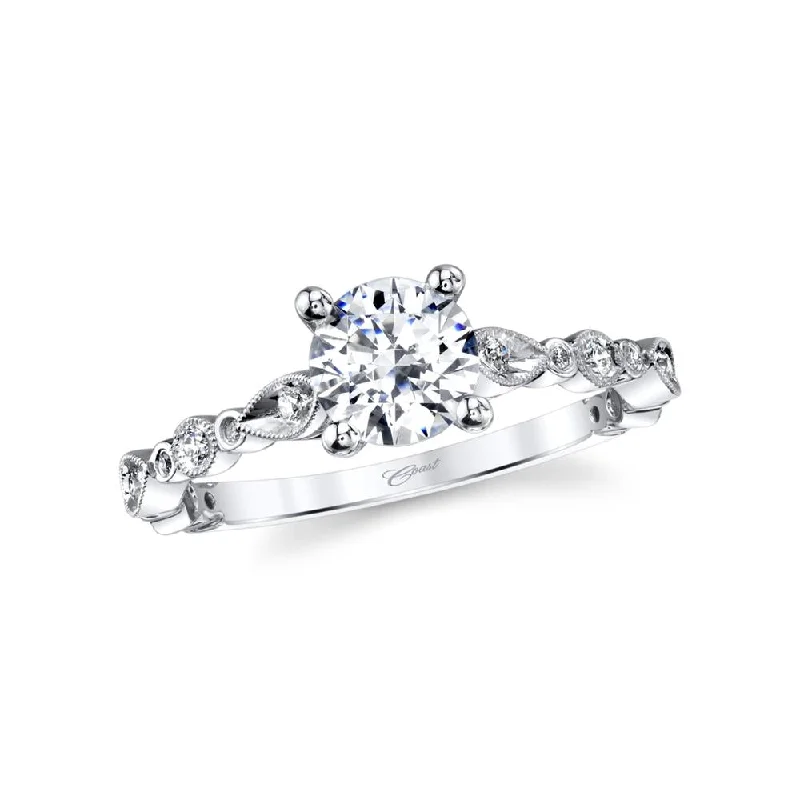 stunning engagement rings with halo settings for women-Engagement ring