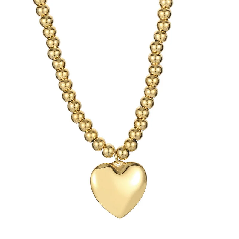 Gold Necklace Kn35705-Z