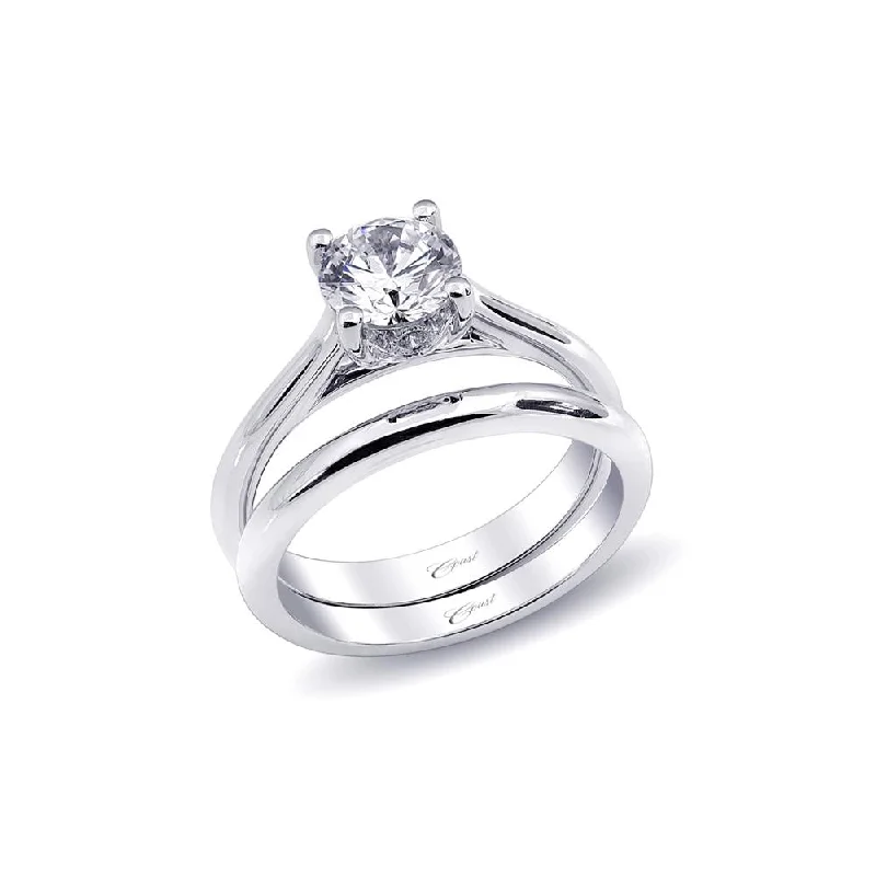 emerald cut diamond engagement rings for women-Engagement ring