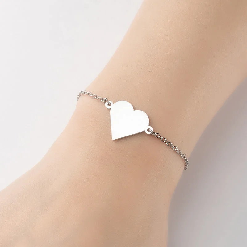 Heart-Shaped Steel Color