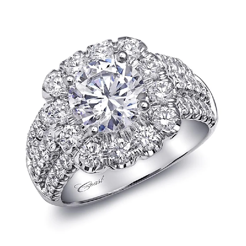 diamond engagement rings with fancy diamonds for women-Engagement ring