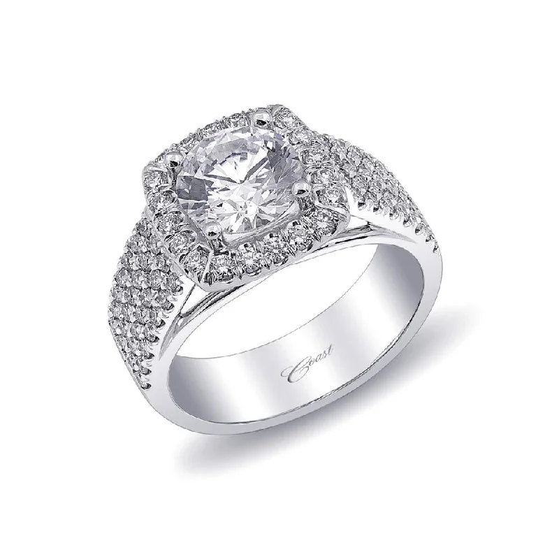 beautiful solitaire engagement rings with diamonds for women-Engagement ring