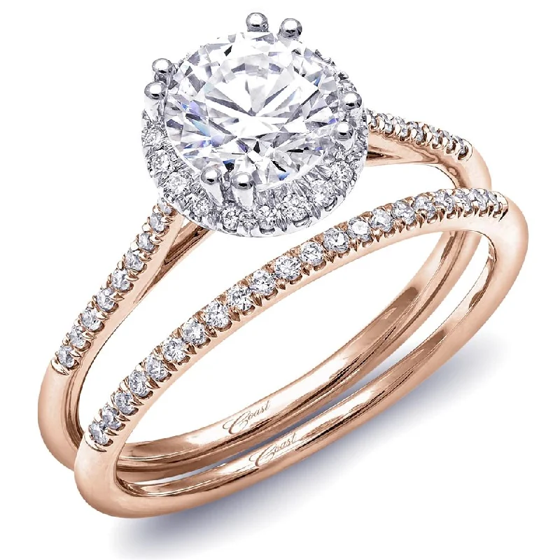 engagement rings with sapphire accents for women-Engagement ring