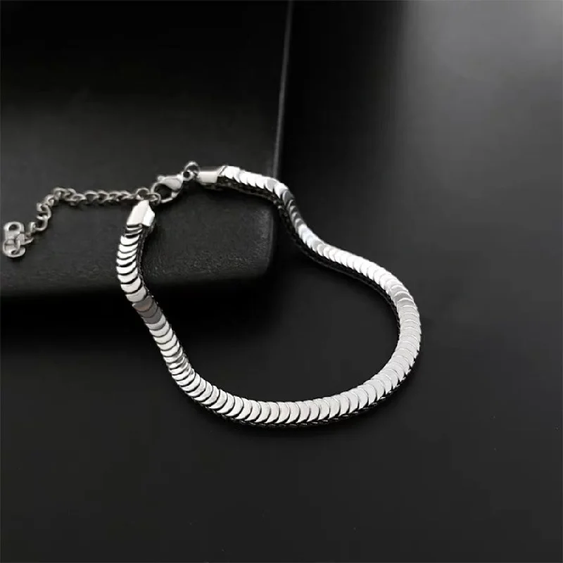 Ads090 Scale Bracelet Steel Color (Sleeve Version)