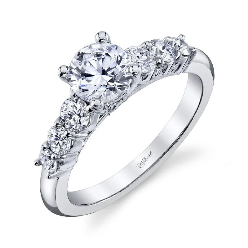 engagement rings with unique halo designs for women-Engagement ring