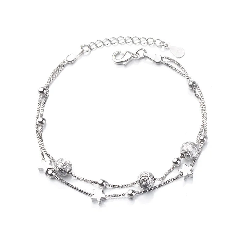 Lucky Beads XINGX Bracelet (White Gold Color)