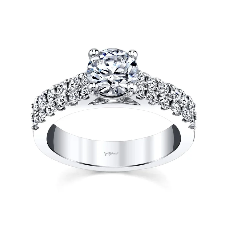 vintage diamond engagement rings with unique cuts for women-Engagement ring