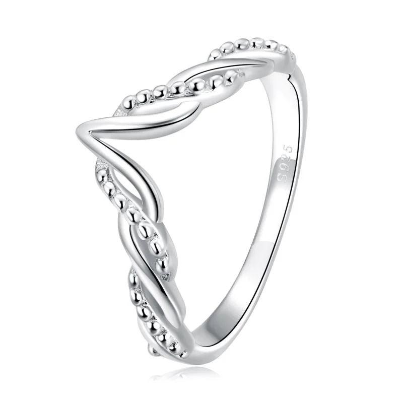 Fashion V-Shaped Ring-6