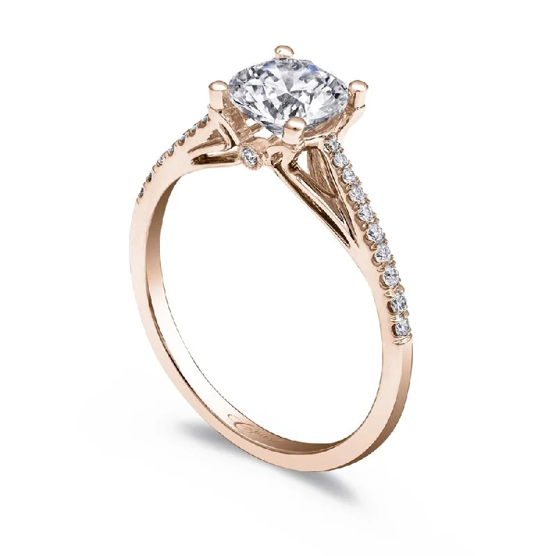 radiant cut engagement rings for women-Engagement ring