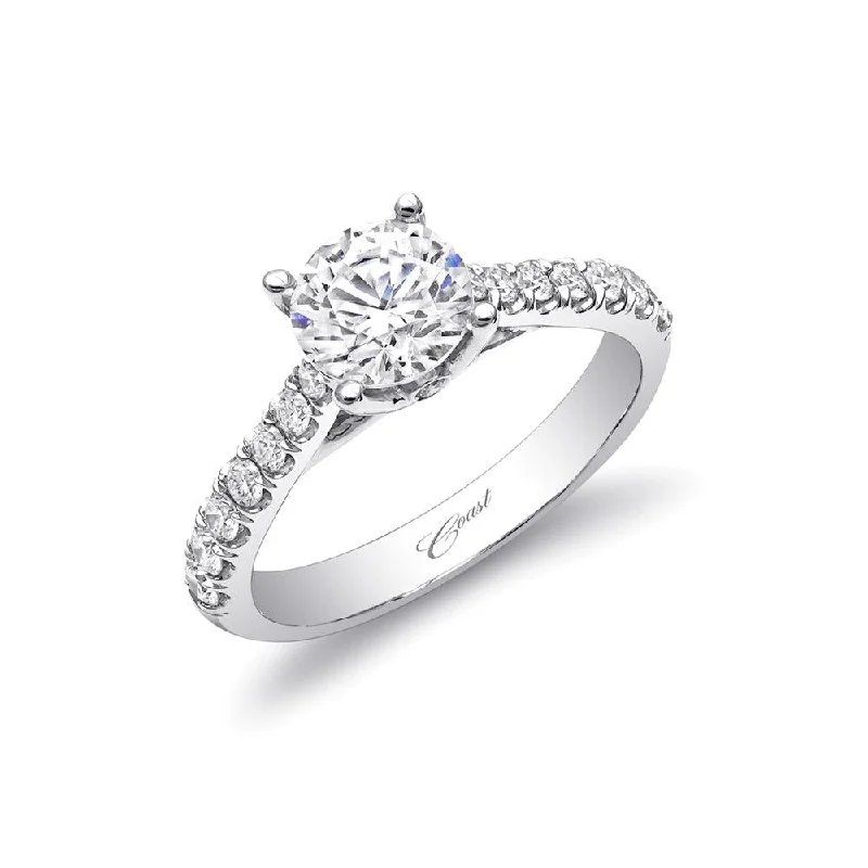 engagement rings with diamonds and sapphires for women-Engagement ring