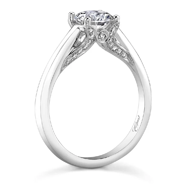 round cut engagement rings for women-Engagement Ring