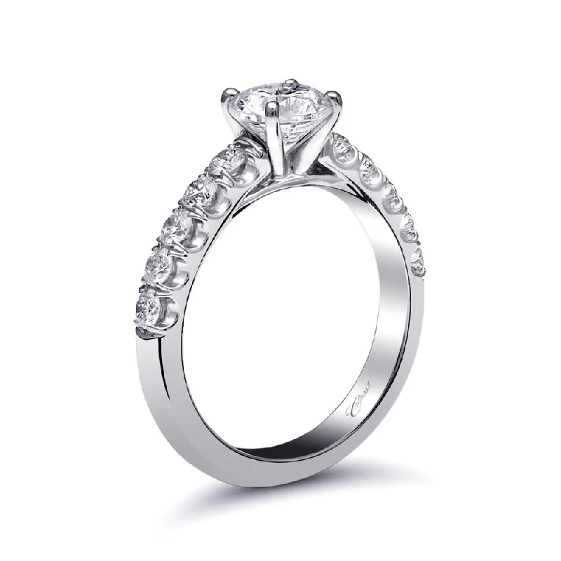 halo engagement rings with sapphires for women-Engagement ring