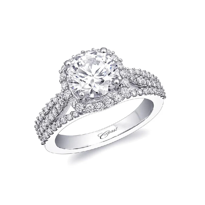 contemporary engagement rings for women-Engagement ring