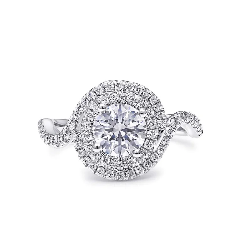 engagement rings with elegant settings for women-Engagement ring