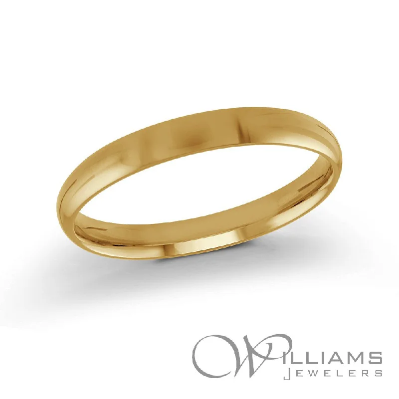 engagement rings with oval gemstones for women-Williams Signature 14 Karat Wedding Band