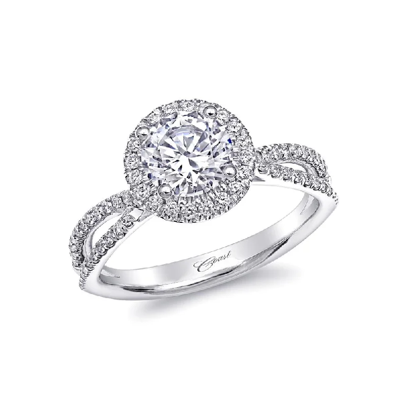 cushion cut engagement rings with diamonds for women-Engagement ring