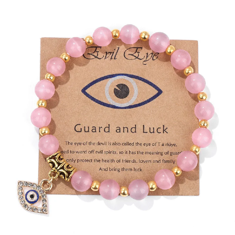 Pink Cat's Eye