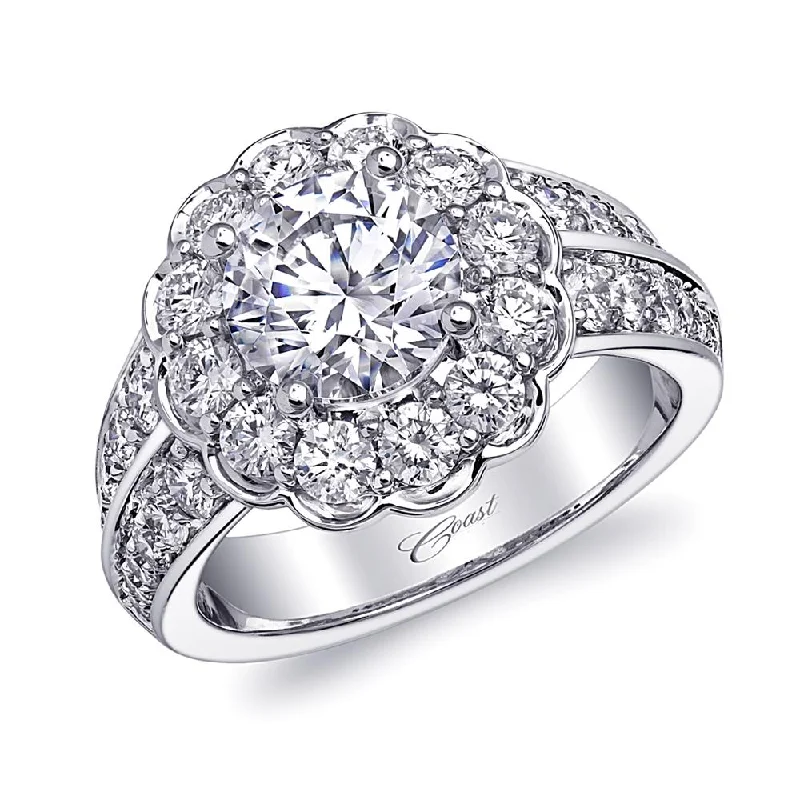 stunning platinum diamond engagement rings for women-Engagement ring